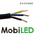 Connection cable 3 core 3x 1.5 mm²