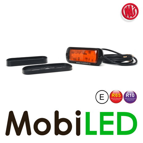 WAS WAS Amber flasher 2 patterns IP6K9K E-mark