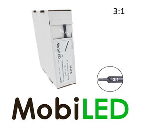 3:1 Krimpkous rol 10 m met lijmlaag (3,2 → 1 mm)