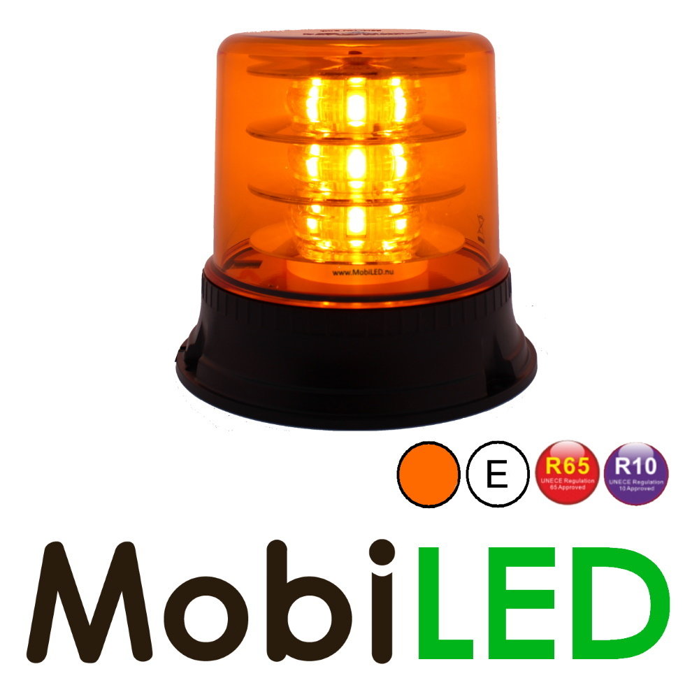 Flash 18 LED enfichable ambre E-marque Flash 18 LED enfichable ambre E-marque