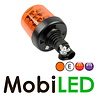 Flitser 18 LED opsteek amber Flitser 18 LED opsteek amber