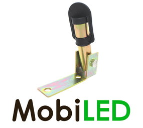 Mounting support DIN pluggable adjustable folding pin