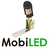 Mounting support DIN plug-in adjustable folding pin