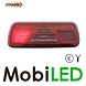 Achterlicht 5 functies dynamisch links met reflector Achterlicht 5 functies dynamisch links met reflector
