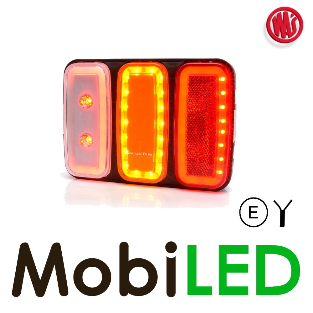 WAS WAS 227 Series Rear light 4 functions and reflector
