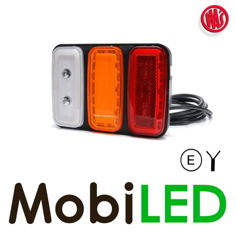 WAS WAS 227 Série Feu arrière 4 fonctions et réflecteur