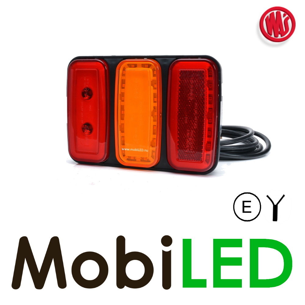 WAS WAS 227 Series Rear light 4 functions and reflector