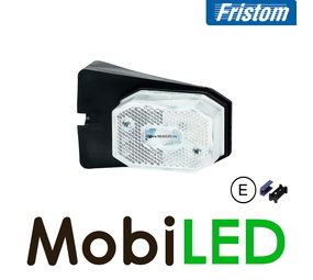 Fristom Side marking block white angle holder 0,75mm2 connector