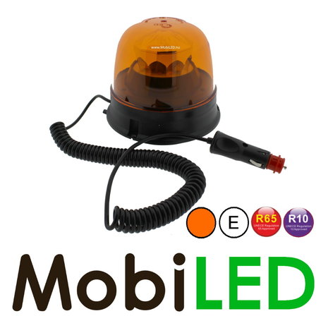 Rotating beacon / Flash lamp  with 8 patterns R65 certified magnet