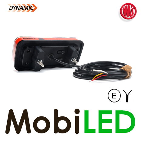 WAS WAS NEON look dynamic rear light E-mark 3 functions 12/24 volts WAS WAS NEON look dynamic rear light E-mark 3 functions 12/24 volts