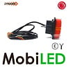 WAS WAS NEON look dynamic rear light E-mark 3 functions with number plate 12/24 volts E-mark WAS WAS NEON look dynamic rear light E-mark 3 functions with number plate 12/24 volts E-mark