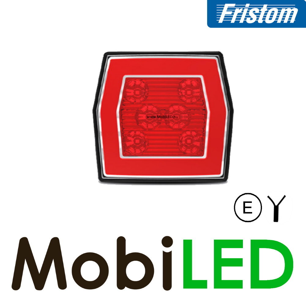 Fristom FT-123 Achterlicht en mistlicht Neon look Kabel E-keur Fristom FT-123 Achterlicht en mistlicht Neon look Kabel E-keur