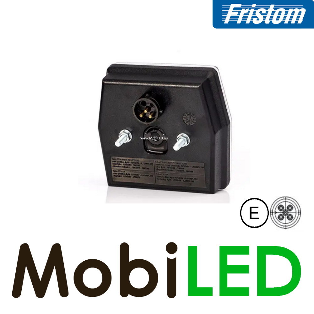 Fristom Fristom FT-125 Positielicht en knipperlicht Neon look Bajonet