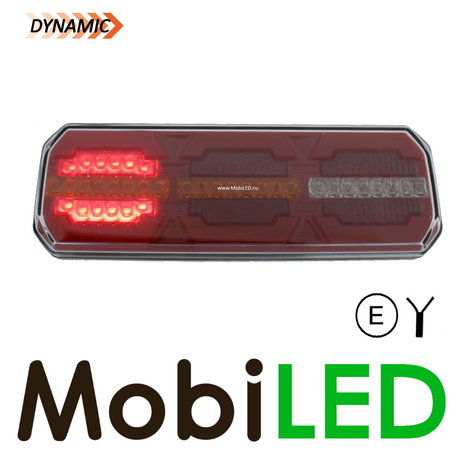 Dynamique NEON feu arrière 5 fonctions allongé E-marque Dynamique NEON feu arrière 5 fonctions allongé E-marque