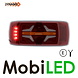 Dynamisch NEON achterlicht 5 functies universeel E-keur Dynamisch NEON achterlicht 5 functies universeel E-keur