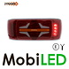 Dynamisch NEON achterlicht 5 functies universeel E-keur Dynamisch NEON achterlicht 5 functies universeel E-keur