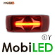 Dynamisch NEON achterlicht 5 functies universeel E-keur Dynamisch NEON achterlicht 5 functies universeel E-keur