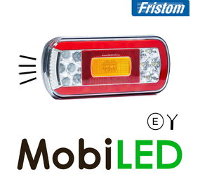 Fristom Neon achterlicht 4 functies (achteruit) met kentekenverlichting Fristom Neon achterlicht 4 functies (achteruit) met kentekenverlichting
