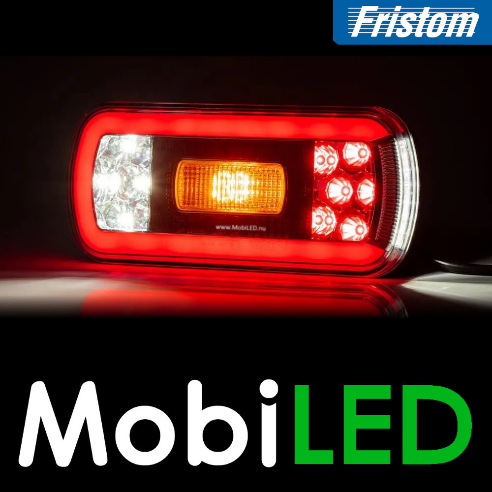 Fristom Fristom Achterlicht 5 functies (achteruit) bajonet NEON look E-keur Fristom Fristom Achterlicht 5 functies (achteruit) bajonet NEON look E-keur
