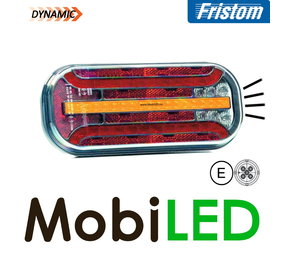 Fristom Rear light 4 functions (fog) license plate bayonet Fristom Rear light 4 functions (fog) license plate bayonet