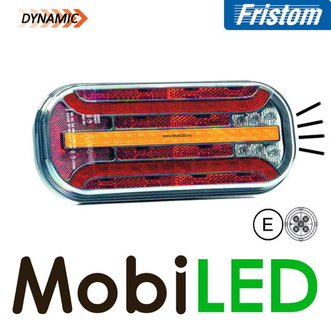 Fristom Achterlicht 4 functies (mist) kenteken bajonet FT-230 E-keur