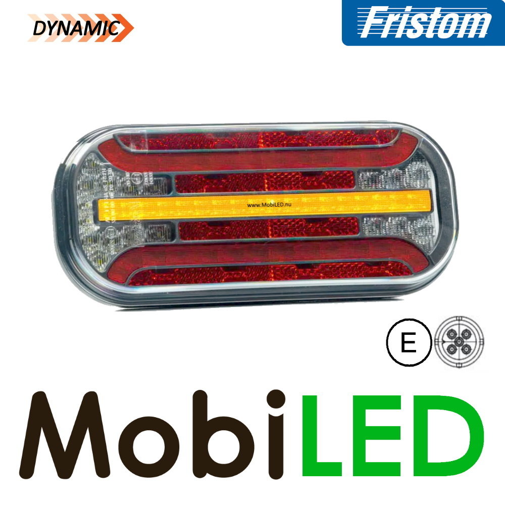 Fristom Rear light 4 functions (reverse) bayonet FT-230 E-mark Fristom Rear light 4 functions (reverse) bayonet FT-230 E-mark