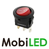 Tuimelschakelaar aan/uit led rood 16 ampère 12 volt Tuimelschakelaar aan/uit led rood 16 ampère 12 volt