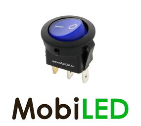 Interrupteur à bascule LED bleu marche/arrêt 16 A 12 V Interrupteur à bascule LED bleu marche/arrêt 16 A 12 V