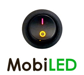 Toggle switch on / off Yellow LED Red 20A 14V Toggle switch on / off Yellow LED Red 20A 14V