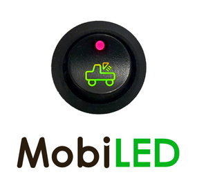 Toggle switch Work lamp Green LED Red 20A 14V
