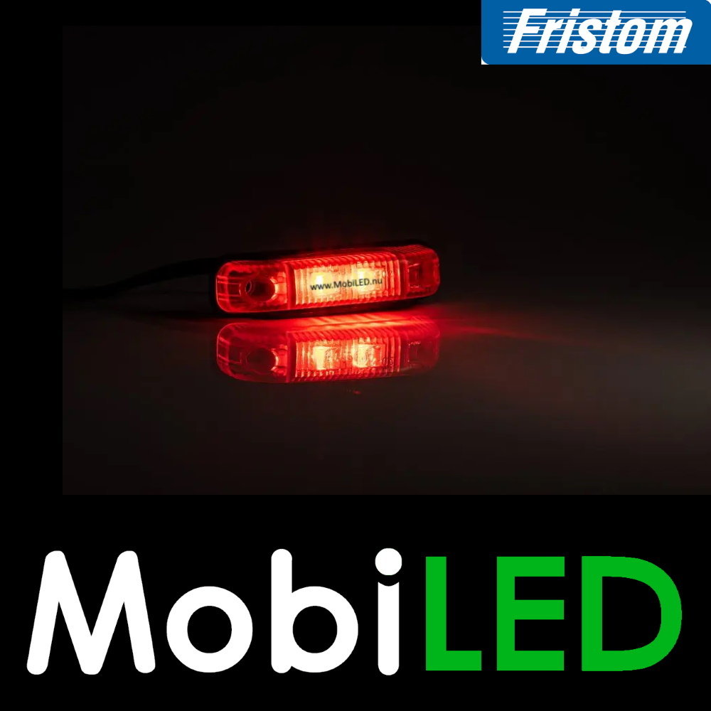 Fristom Side marking transparent red