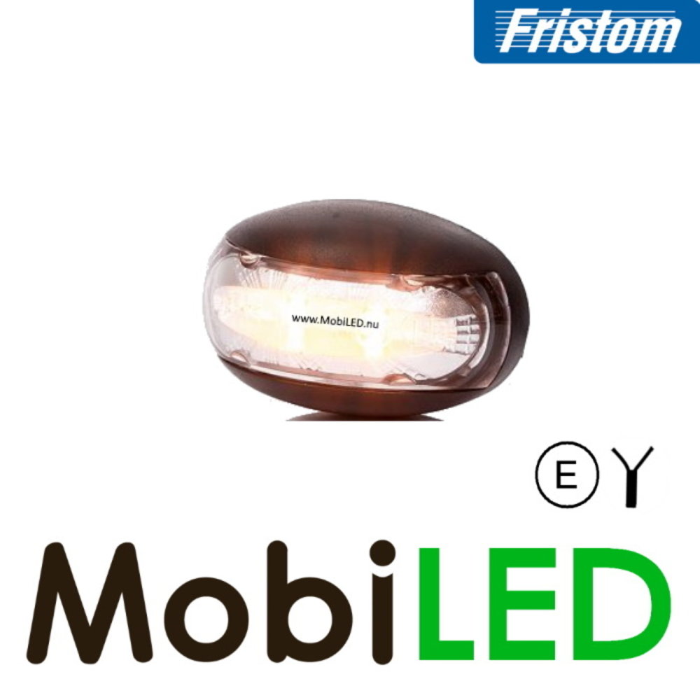 Fristom Zijmarkering halfrond amber Fristom Zijmarkering halfrond amber