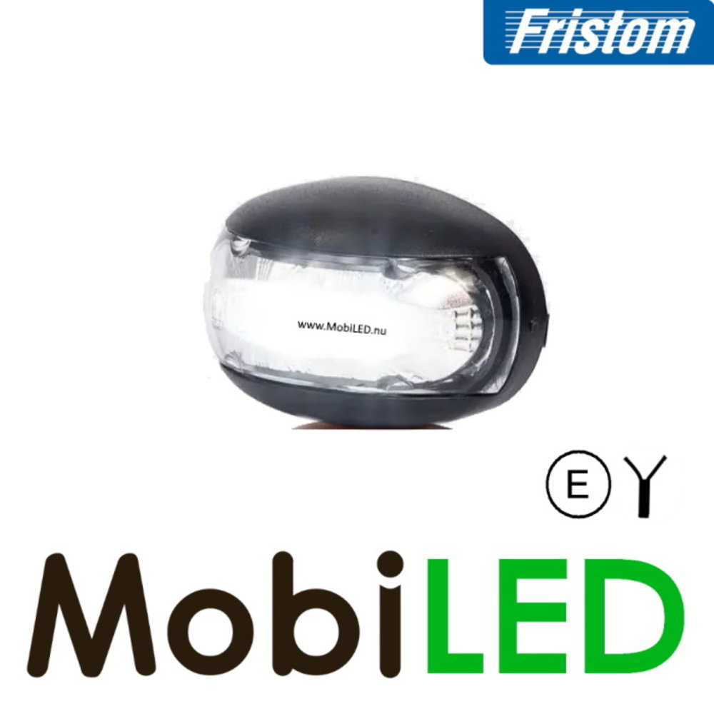 Fristom Zijmarkering halfrond wit Fristom Zijmarkering halfrond wit