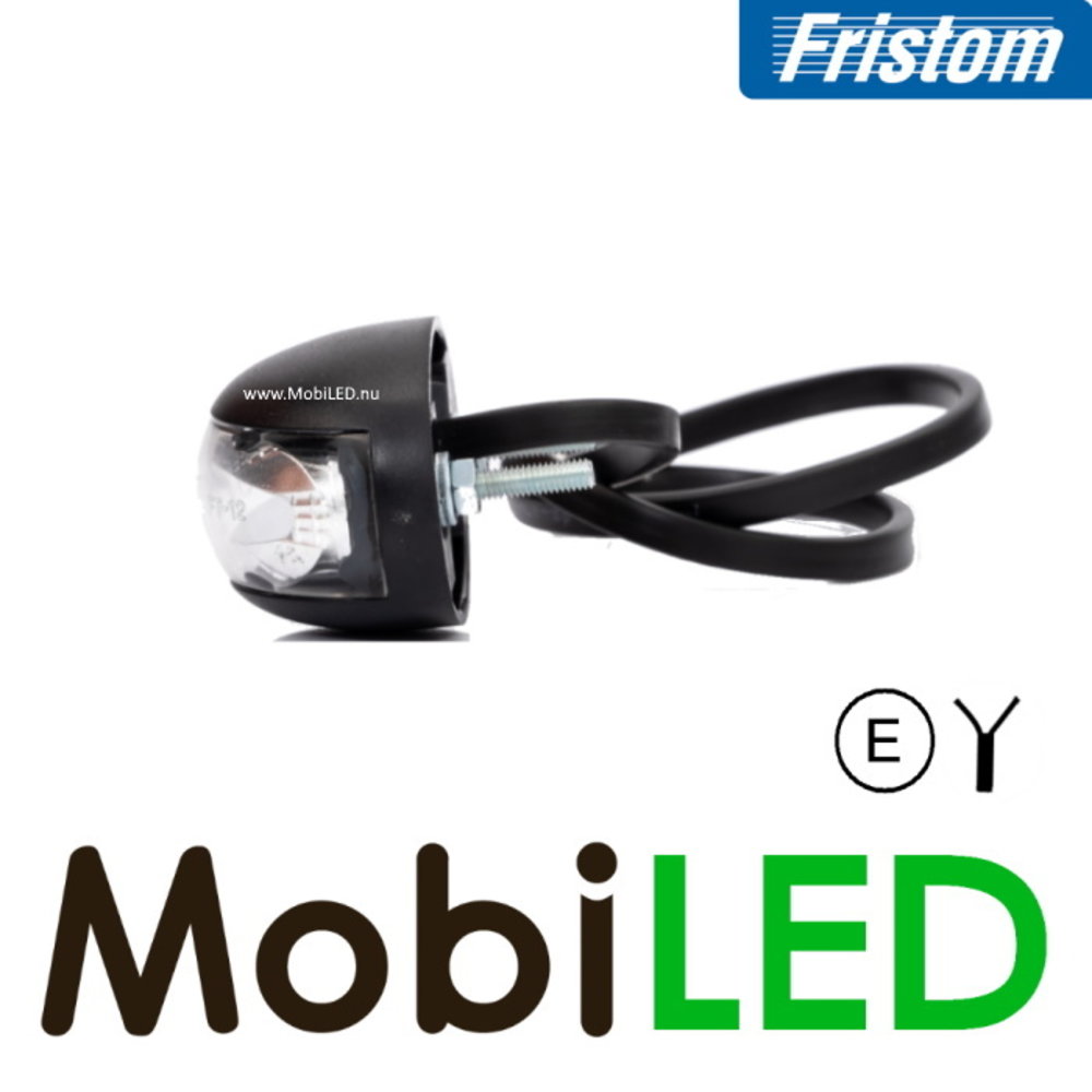 Fristom Zijmarkering halfrond wit Fristom Zijmarkering halfrond wit