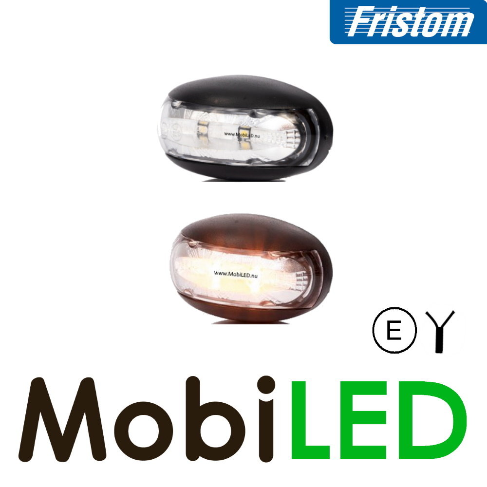 Fristom Zijmarkering halfrond amber Fristom Zijmarkering halfrond amber