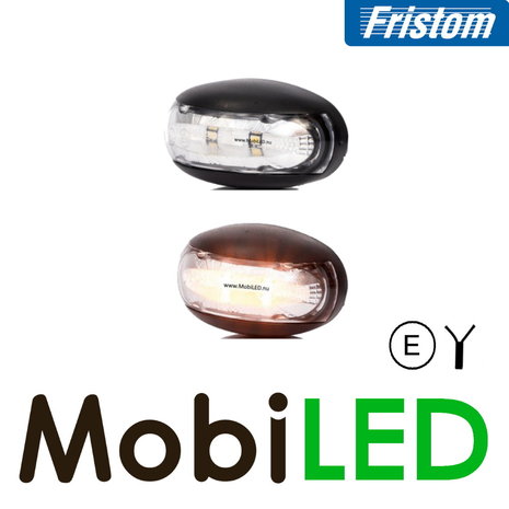 Fristom Zijmarkering halfrond amber Fristom Zijmarkering halfrond amber