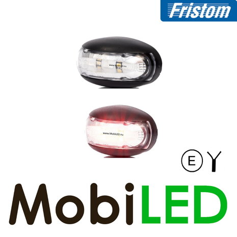 Fristom Zijmarkering halfrond rood