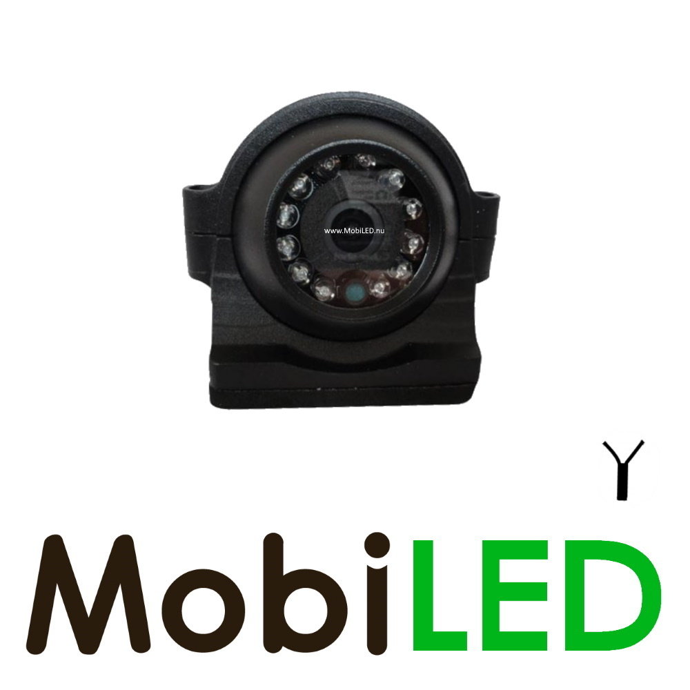 Achteruitrijcamera zijmontage