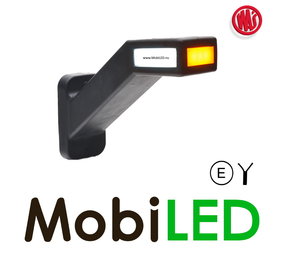 WAS Pendant lamp oblique model red/amber/white Right WAS Pendant lamp oblique model red/amber/white Right