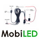 Actieset: 126w combo beam LED bar + aansluitset + bumpersteun Actieset: 126w combo beam LED bar + aansluitset + bumpersteun