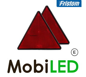 Fristom Reflector driehoek Rood E-keur (2 stuks) Fristom Reflector driehoek Rood E-keur (2 stuks)