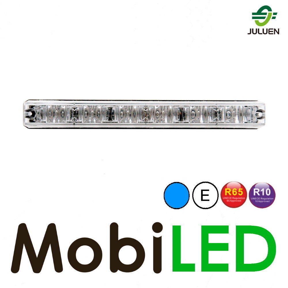 Juluen Edge-Saber clignotant ultra étroit bleu