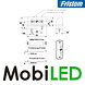 Fristom SSet license plate lighting E-mark 12-24 volts Fristom SSet license plate lighting E-mark 12-24 volts