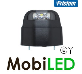 Fristom Kentekenverlichting hoog zwart Fristom Kentekenverlichting hoog zwart