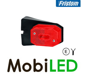 Fristom Fristom  zijmarkering  blokje rood hoekhouder Fristom Fristom  zijmarkering  blokje rood hoekhouder