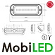 WAS WAS Worklight angled mount elongated E-mark