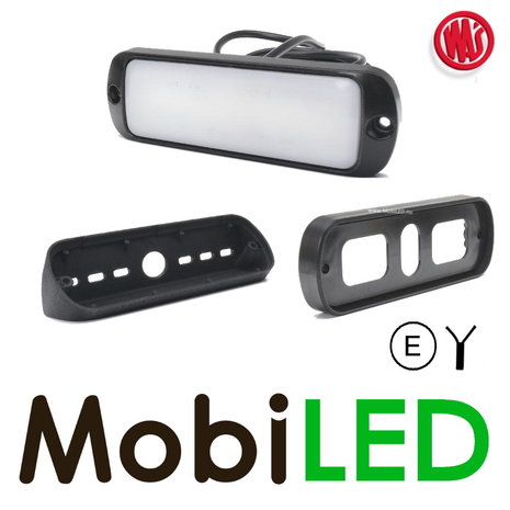 WAS WAŚ Lampe de travail look néon allongée E-marque