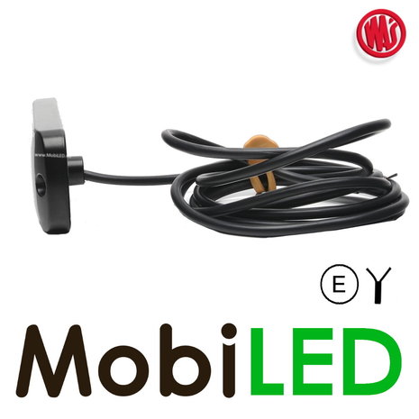 WAS WAŚ Work lamp neon look elongated E-mark