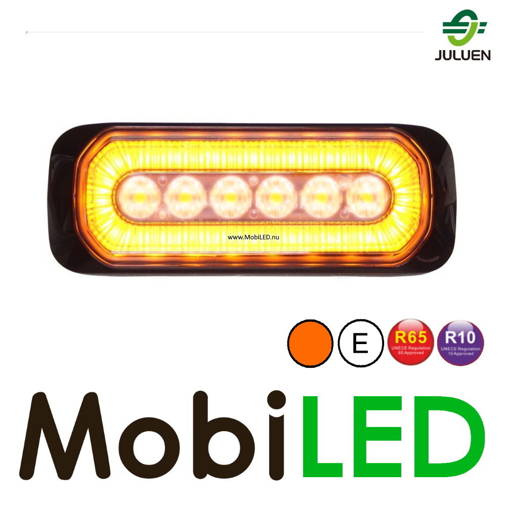 Juluen Flasher amber with Halo ring amber