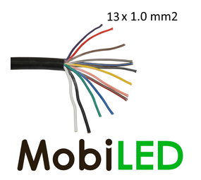Aansluitkabel 13 aderig 13x 1 mm² Aansluitkabel 13 aderig 13x 1 mm²